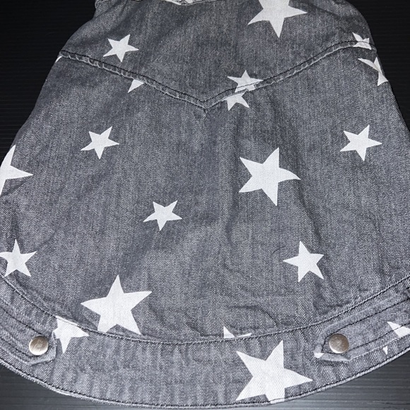 New with tags by top paw blue jean jacket with stars for you woof woof. - Picture 3 of 6